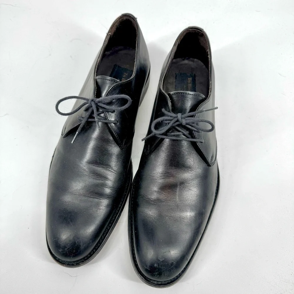TO BOOT NEW YORK Winston Adam Derrick Black Leather Oxfords